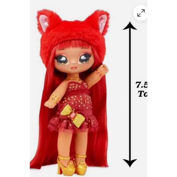 NA! NA! NA! Surprise Sweetest Gem Garnet Gem Ruby Frost Red NWT - Picture 5 of 5